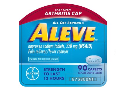 Aleve Caplets - 90 Count Easy Open Arthritis Cap Stand-Alone Bottle Label-1.jpg PDP - Aleve Caplets 90 Count Easy Open Arthritis Cap Stand Alone Bottle Label 1